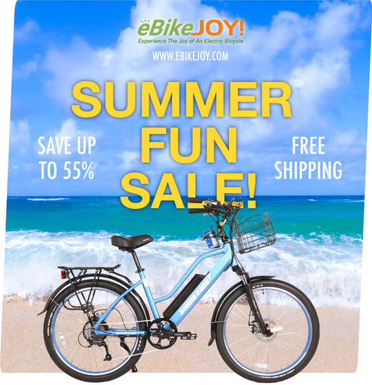 Summer Fun Sale on Electric Bikes, Trikes, and Scooters