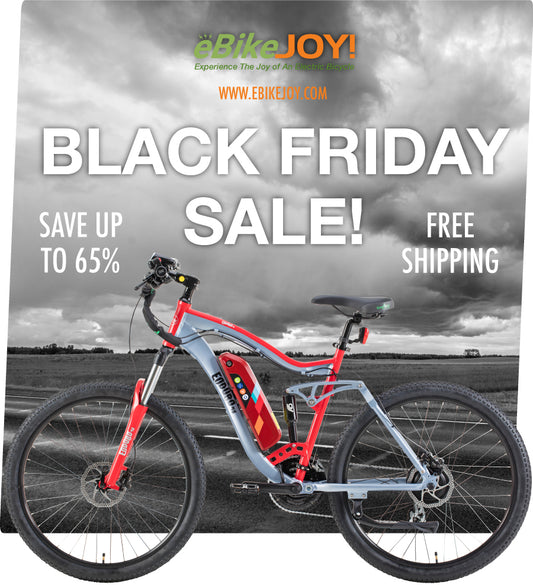 Black Friday Sale on Electric Bikes, Scooters, and Trikes