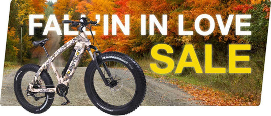 Fall'In In Love Sale on Electric Bikes