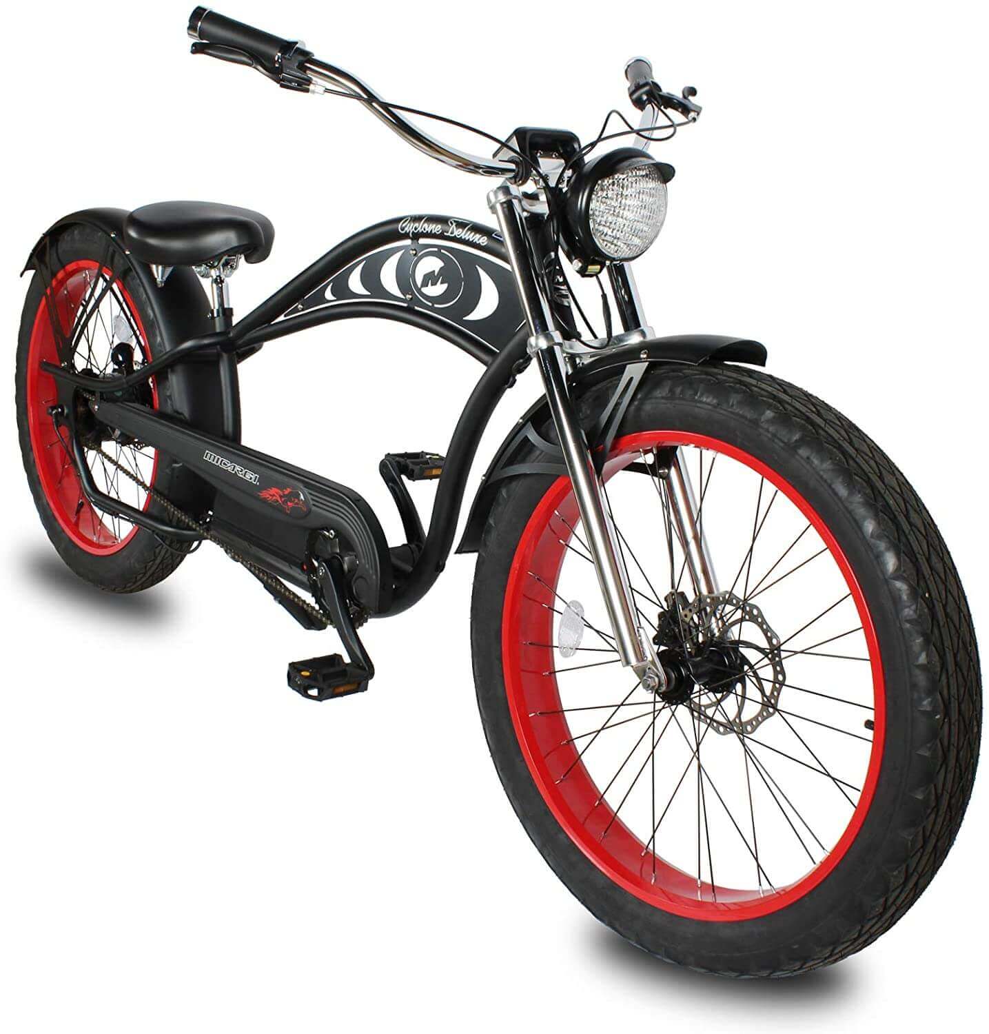 Micargi Cyclone Deluxe Fat Tire Electric Bike