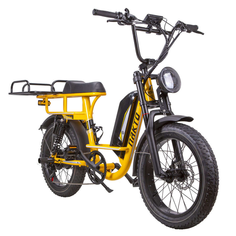 Nakto F4 20" Fat Tire Cargo or Passenger Electric Bike