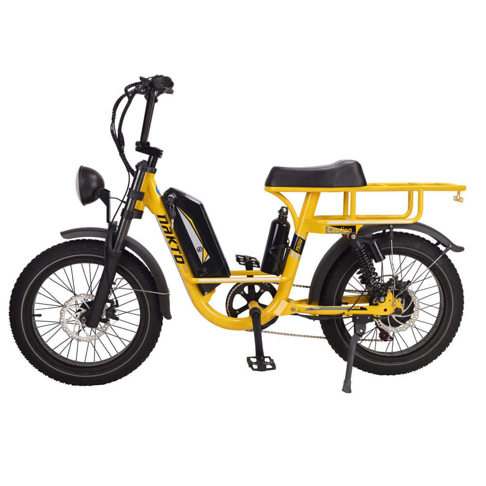 Nakto F4 20" Fat Tire Cargo or Passenger Electric Bike