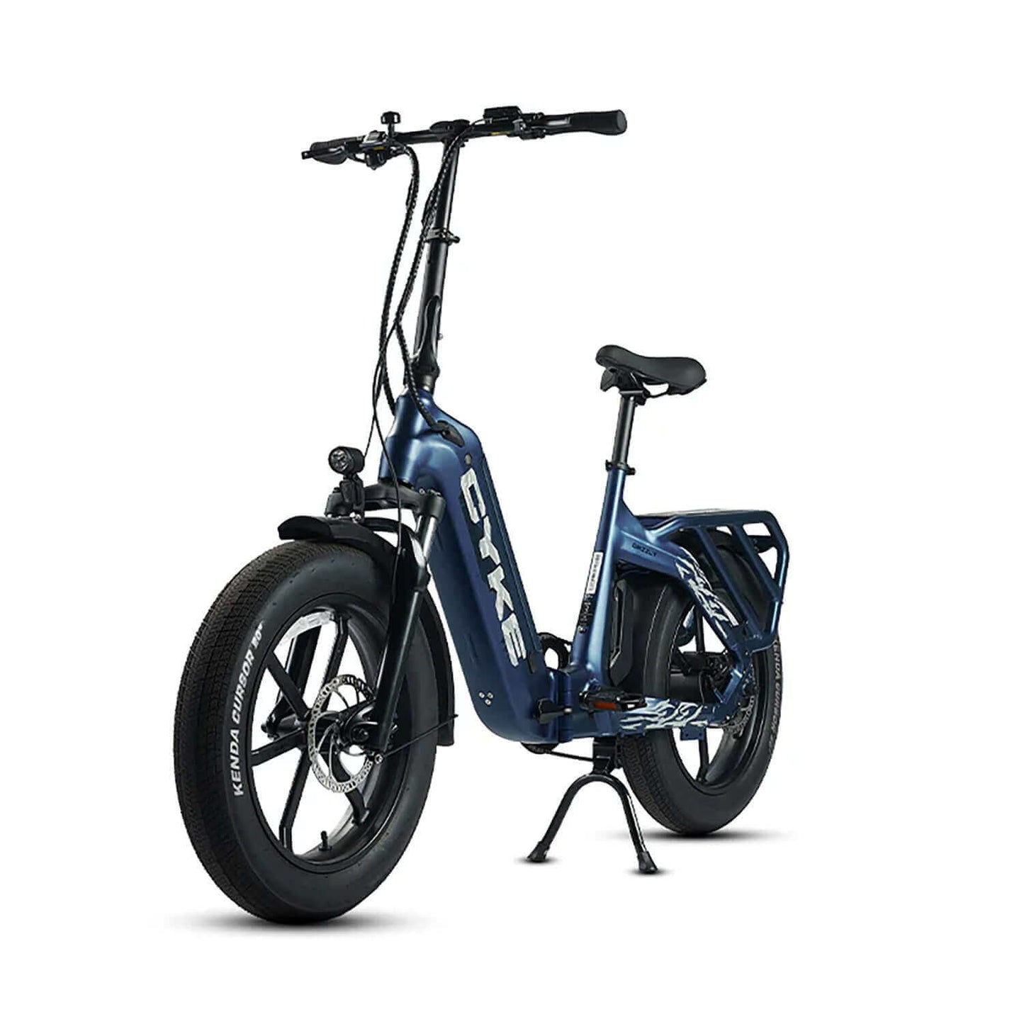 CYKE Grizzly Step-Thru Foldable Electric Bike