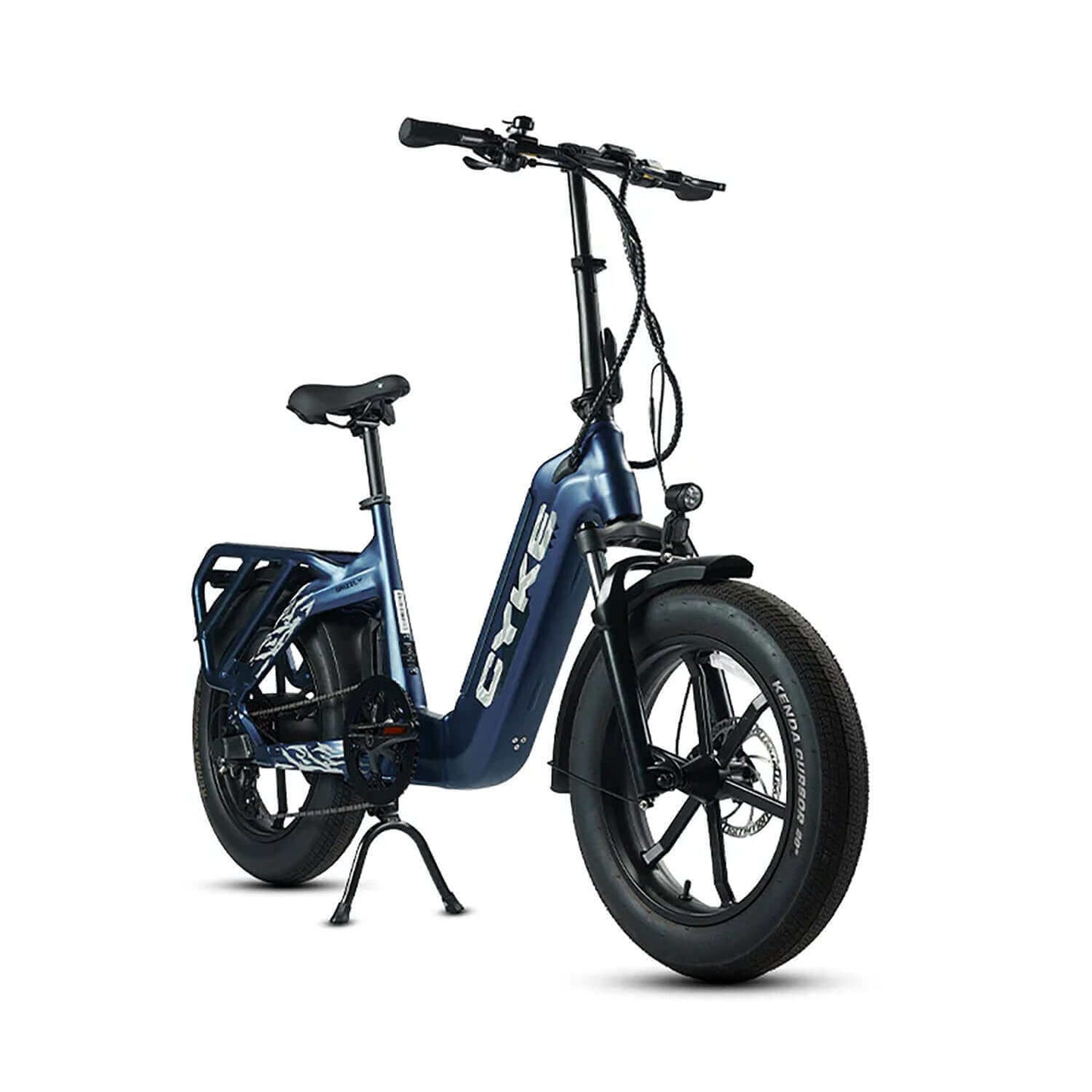 CYKE Grizzly Step-Thru Foldable Electric Bike