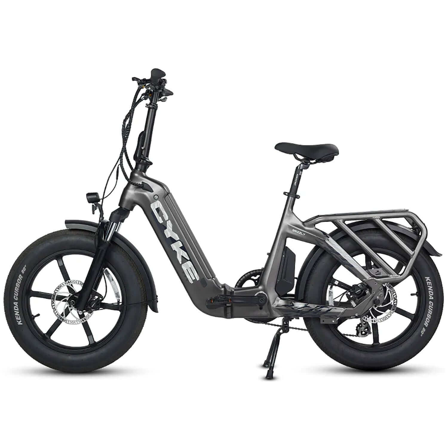 CYKE Grizzly Step-Thru Foldable Electric Bike