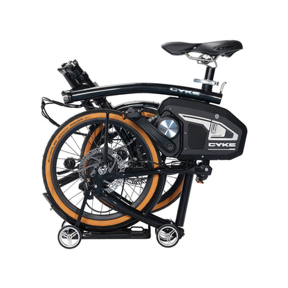 CYKE Kingfisher Mid-Drive Folding Electric Bike