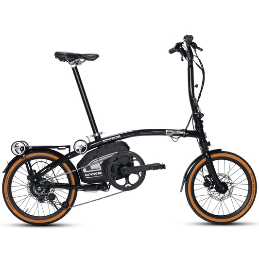 CYKE Kingfisher Mid-Drive Folding Electric Bike