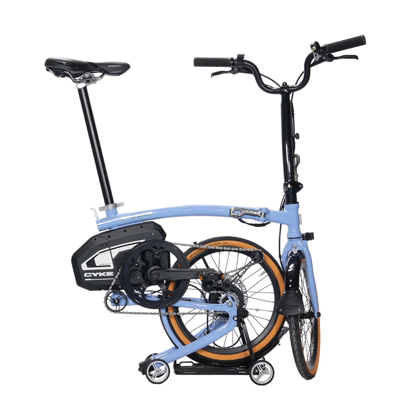 CYKE Kingfisher Mid-Drive Folding Electric Bike