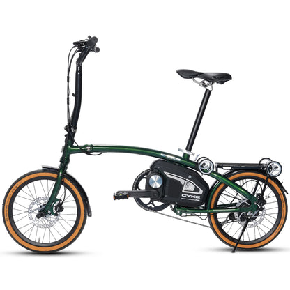 CYKE Kingfisher Mid-Drive Folding Electric Bike