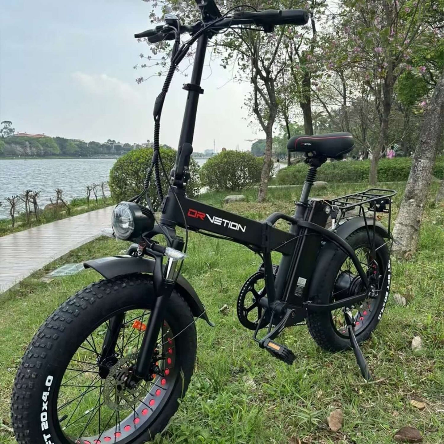 Drvetion AT20 Fat Tire Folding Electric Bike