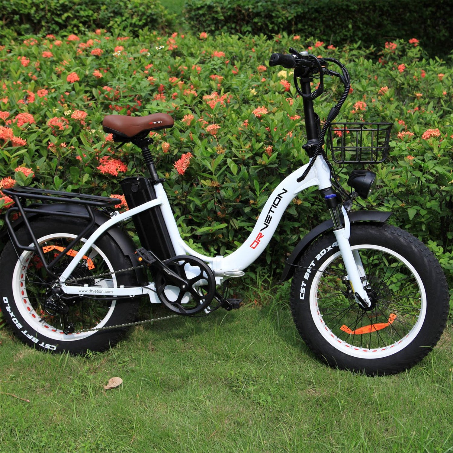 Drvetion CT20 Fat Tire Folding Electric Bike