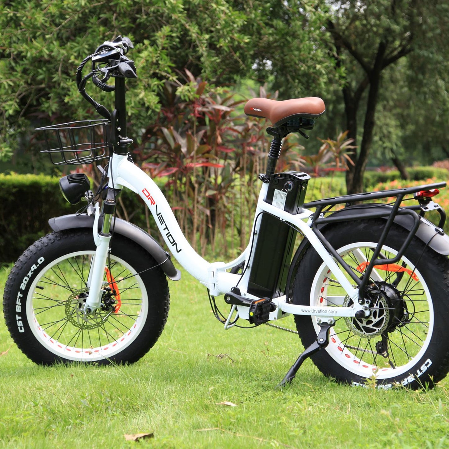 Drvetion CT20 Fat Tire Folding Electric Bike