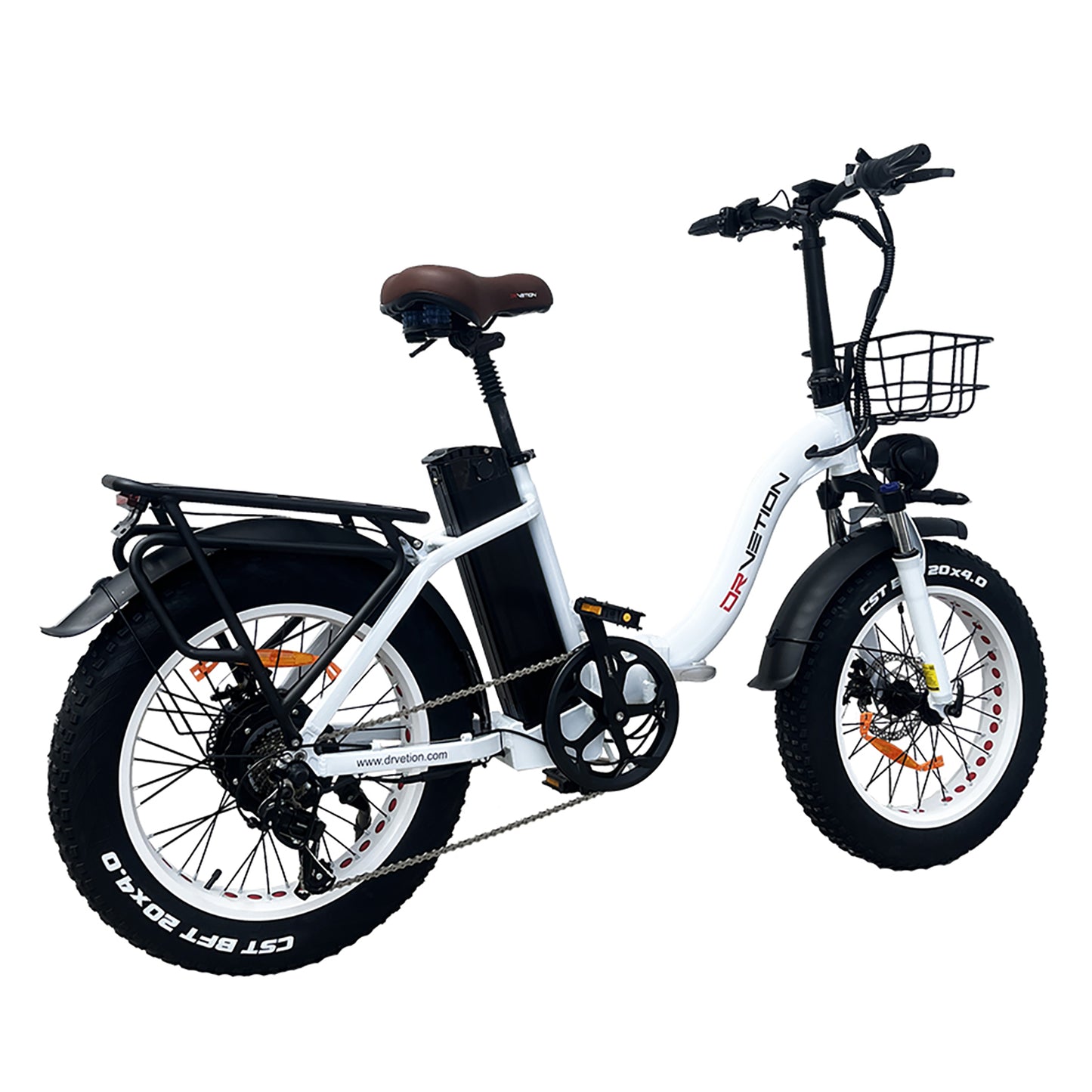 Drvetion CT20 Fat Tire Folding Electric Bike