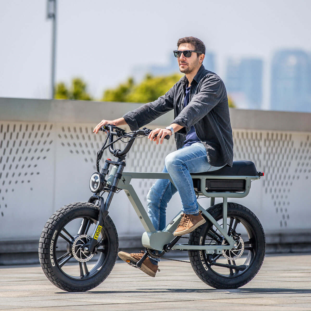 Ebike - Eunorau Flash 3 Battery Long Distance Electric Bike