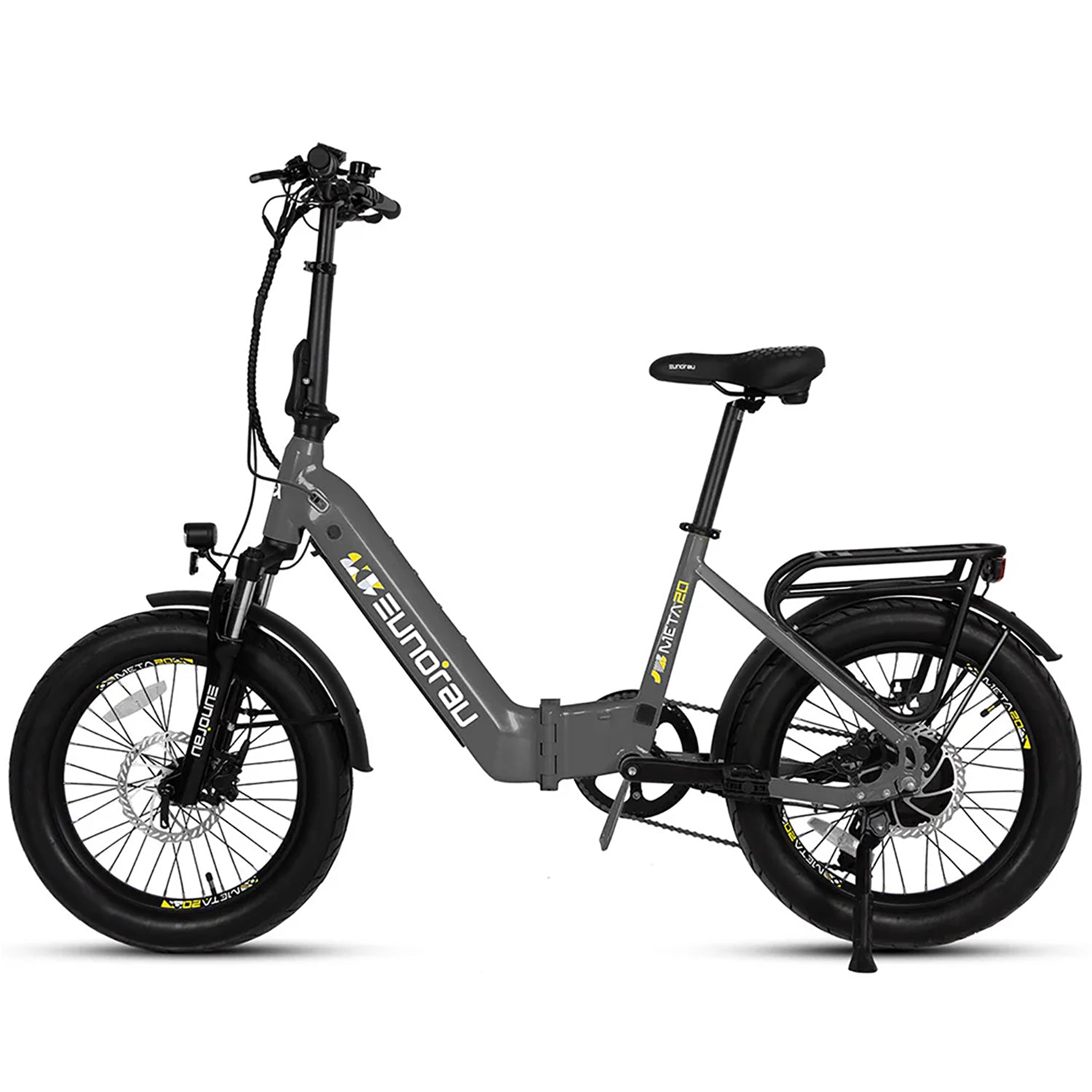 Eunorau META Foldable 48V 500W Step-Thru Electric Bike