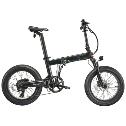 Qualisports Beluga STD/PLUS Fat Tire Folding Electric Bike