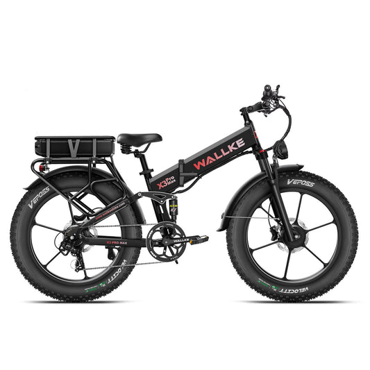 Wallke X3 Pro Max Dual Motor Folding Fat Tire Electric Bike