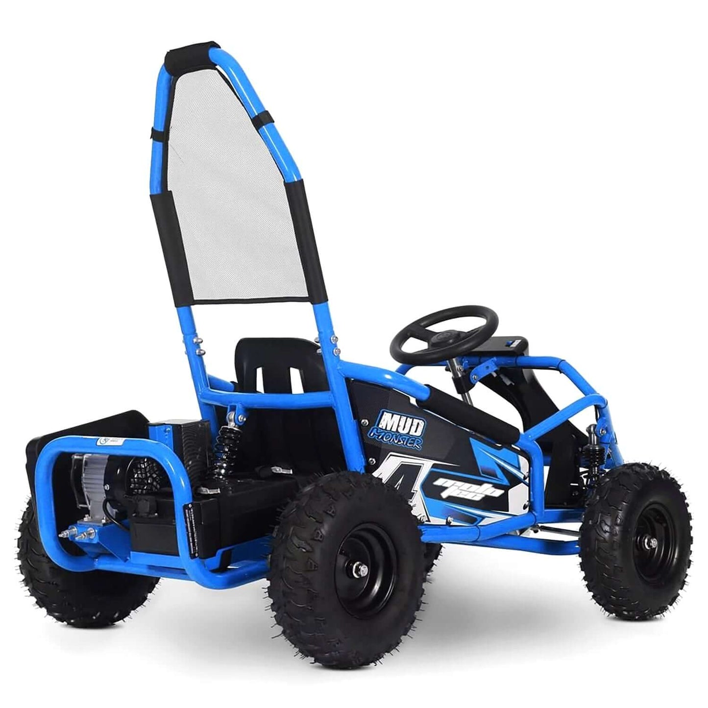 MotoTec Mud Monster Kids Electric Go Kart