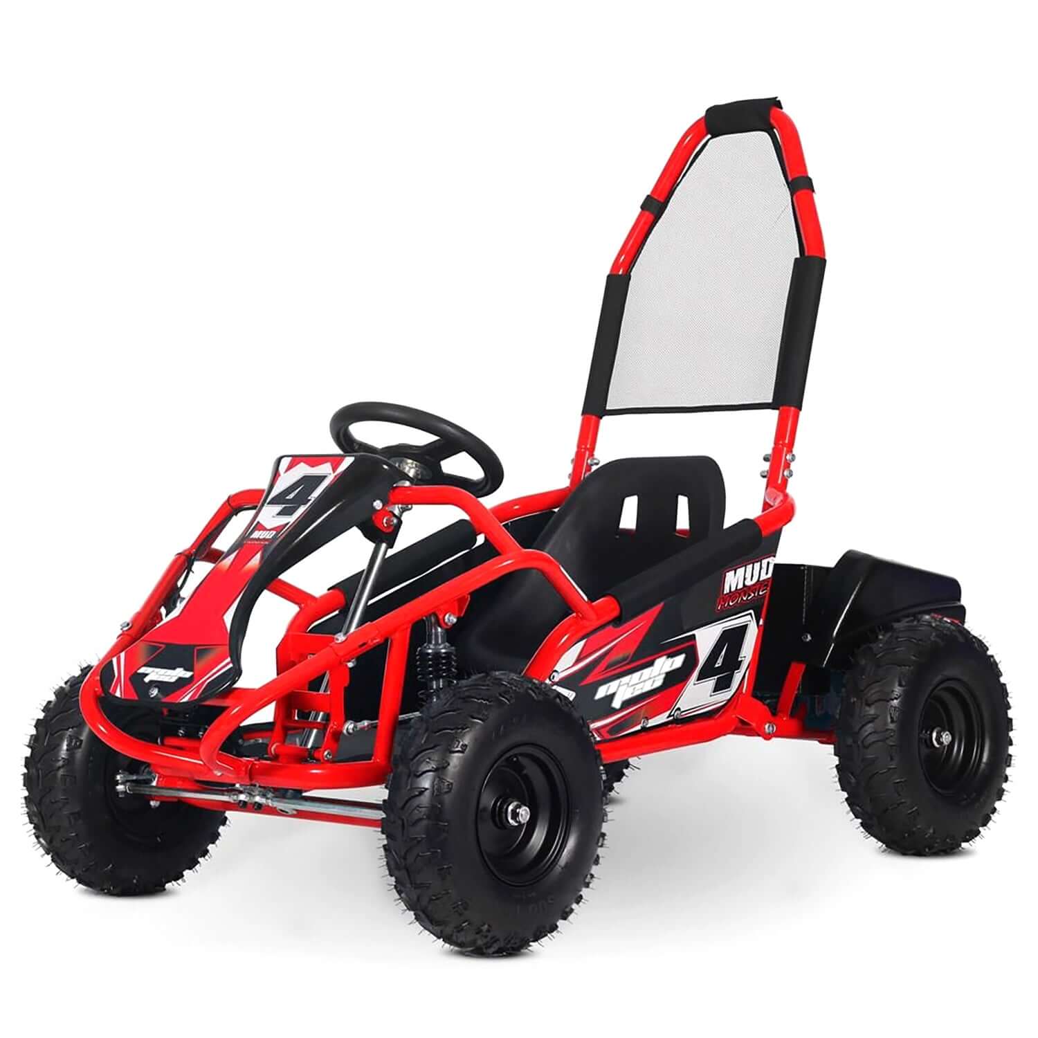 MotoTec Mud Monster Kids Electric Go Kart