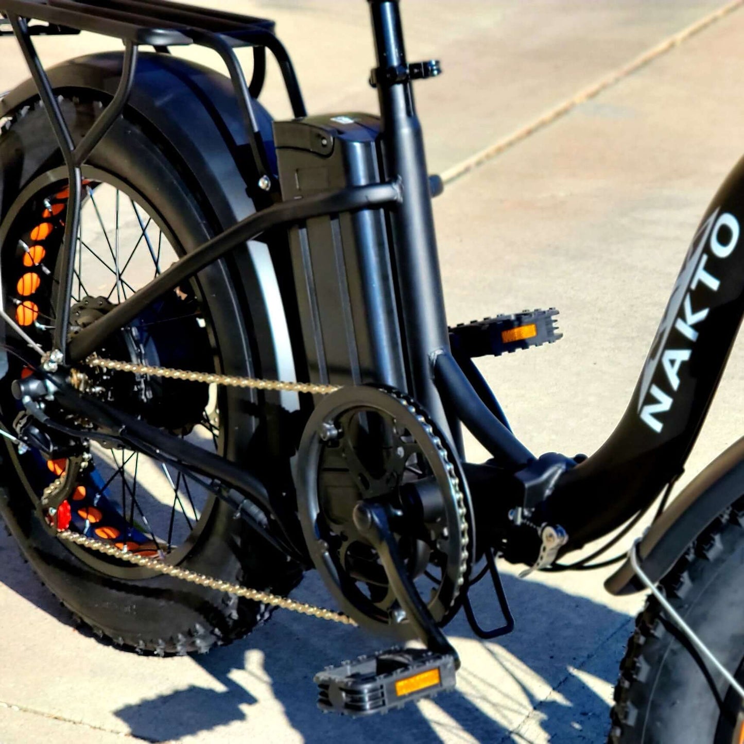 Nakto OX 20" Fat Tire Folding Electric Bicycle