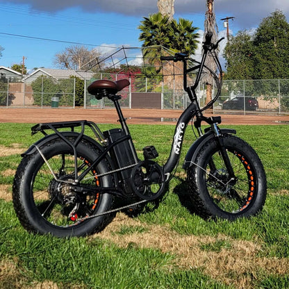 Nakto OX 20" Fat Tire Folding Electric Bicycle