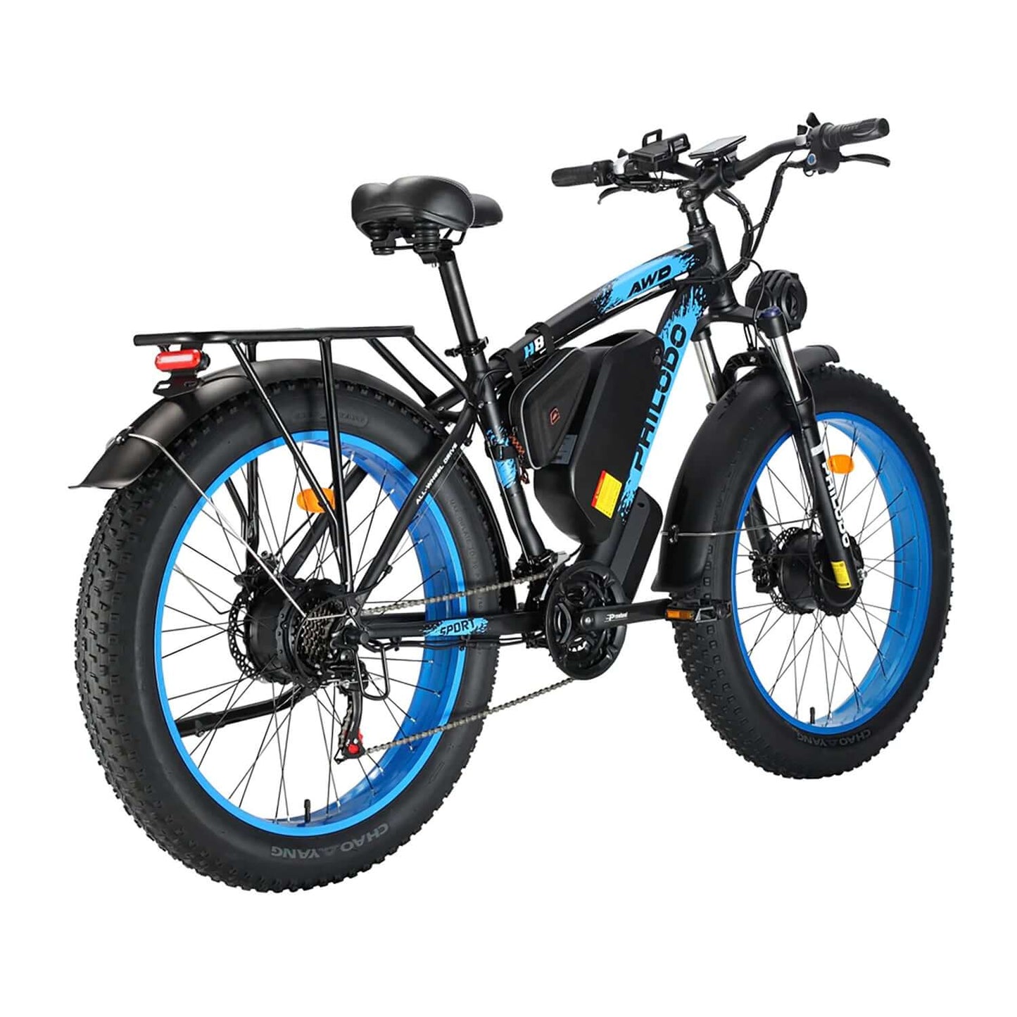 Philodo H8 Dual Motor Fat Tire Mountain Electric Bike