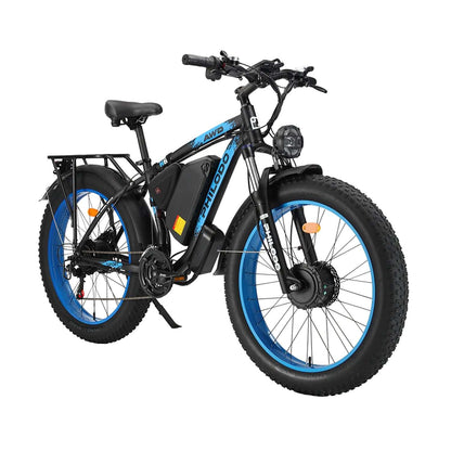 Philodo H8 Dual Motor Fat Tire Mountain Electric Bike