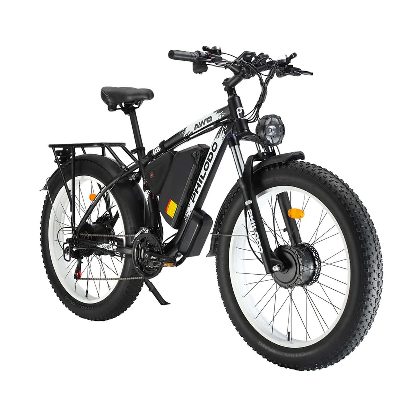 Philodo H8 Dual Motor Fat Tire Mountain Electric Bike