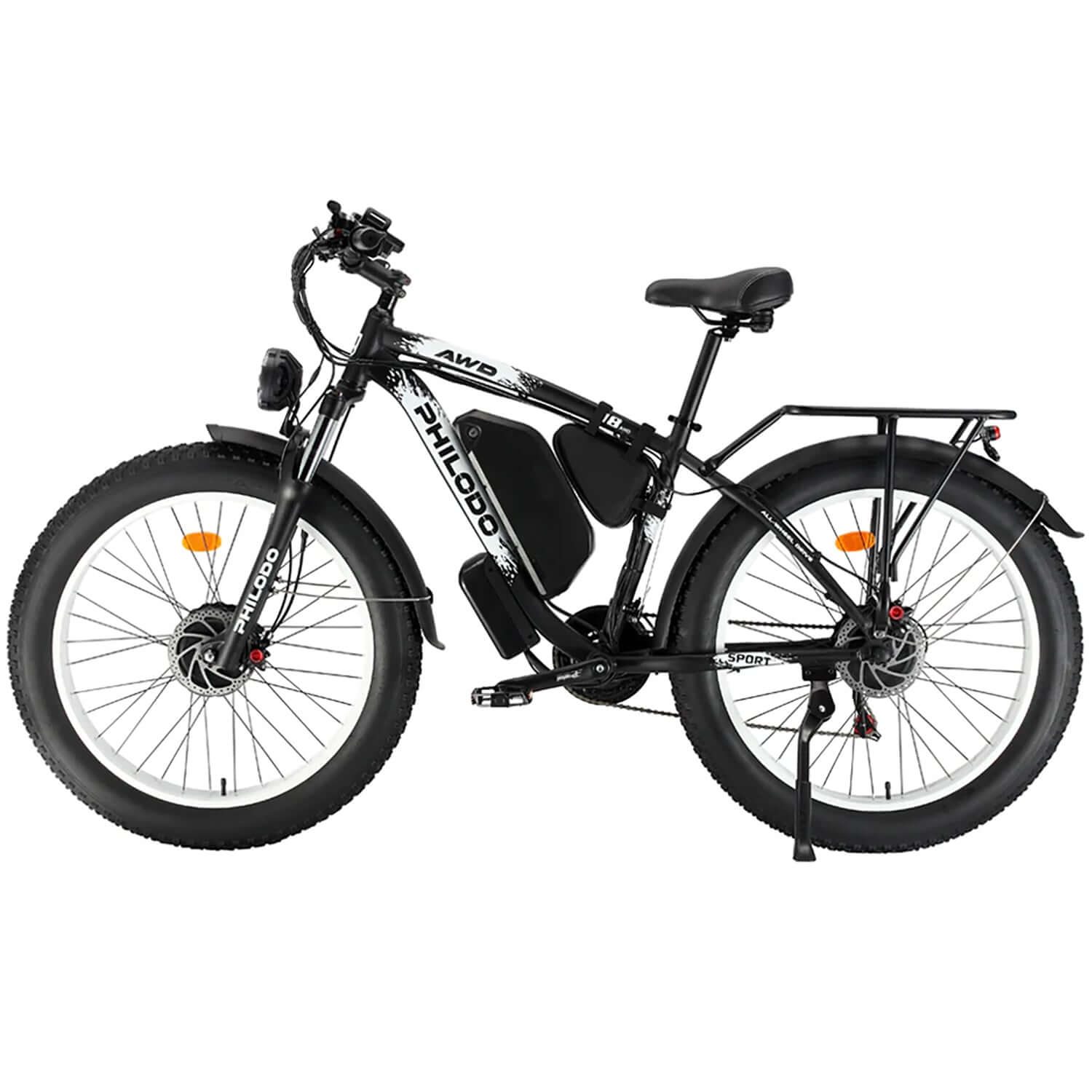 Philodo H8 Dual Motor Fat Tire Mountain Electric Bike