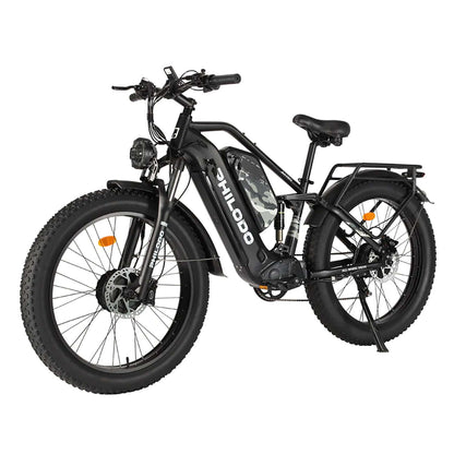 Philodo Jumbo Dual Motor-Dual Battery Full Suspension Electric Bike