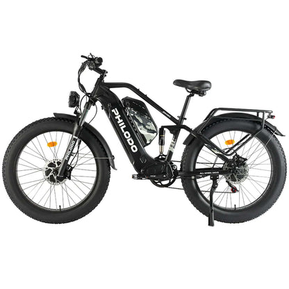 Philodo Jumbo Dual Motor-Dual Battery Full Suspension Electric Bike