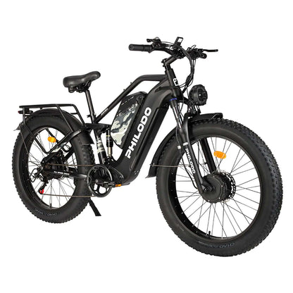 Philodo Jumbo Dual Motor-Dual Battery Full Suspension Electric Bike