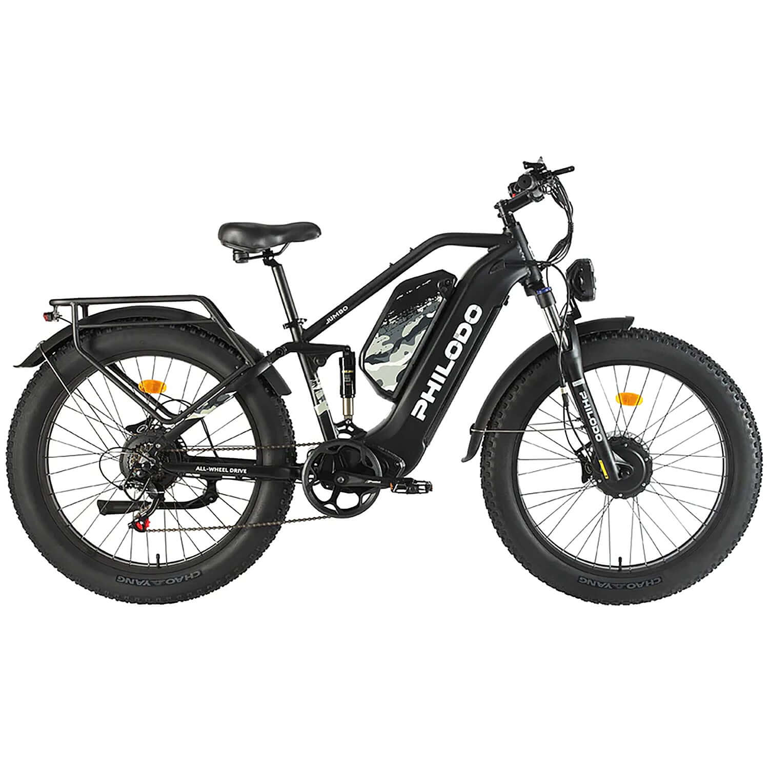 Philodo Jumbo Dual Motor Dual Battery Full Suspension Electric Bike