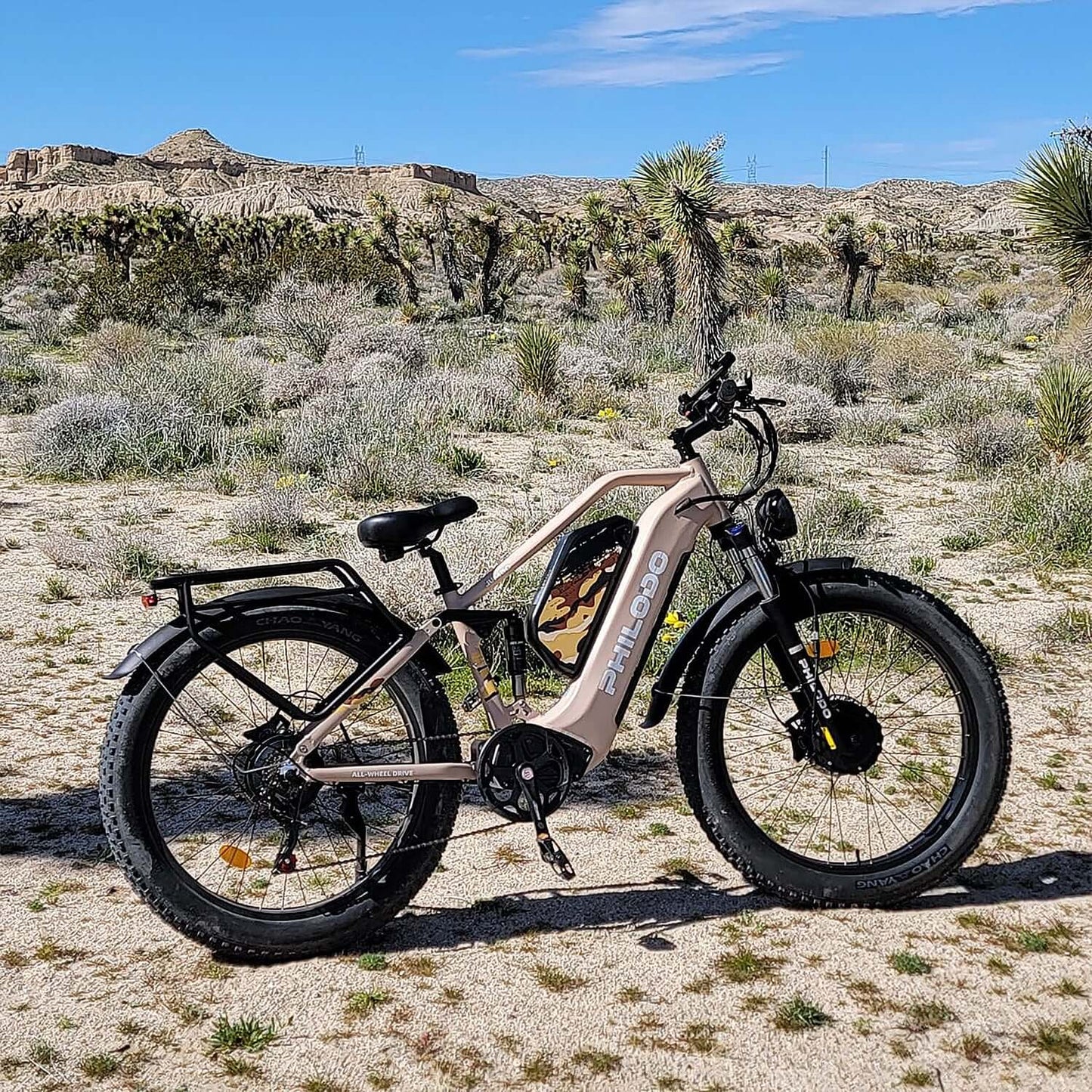 Philodo Jumbo Dual Motor-Dual Battery Full Suspension Electric Bike