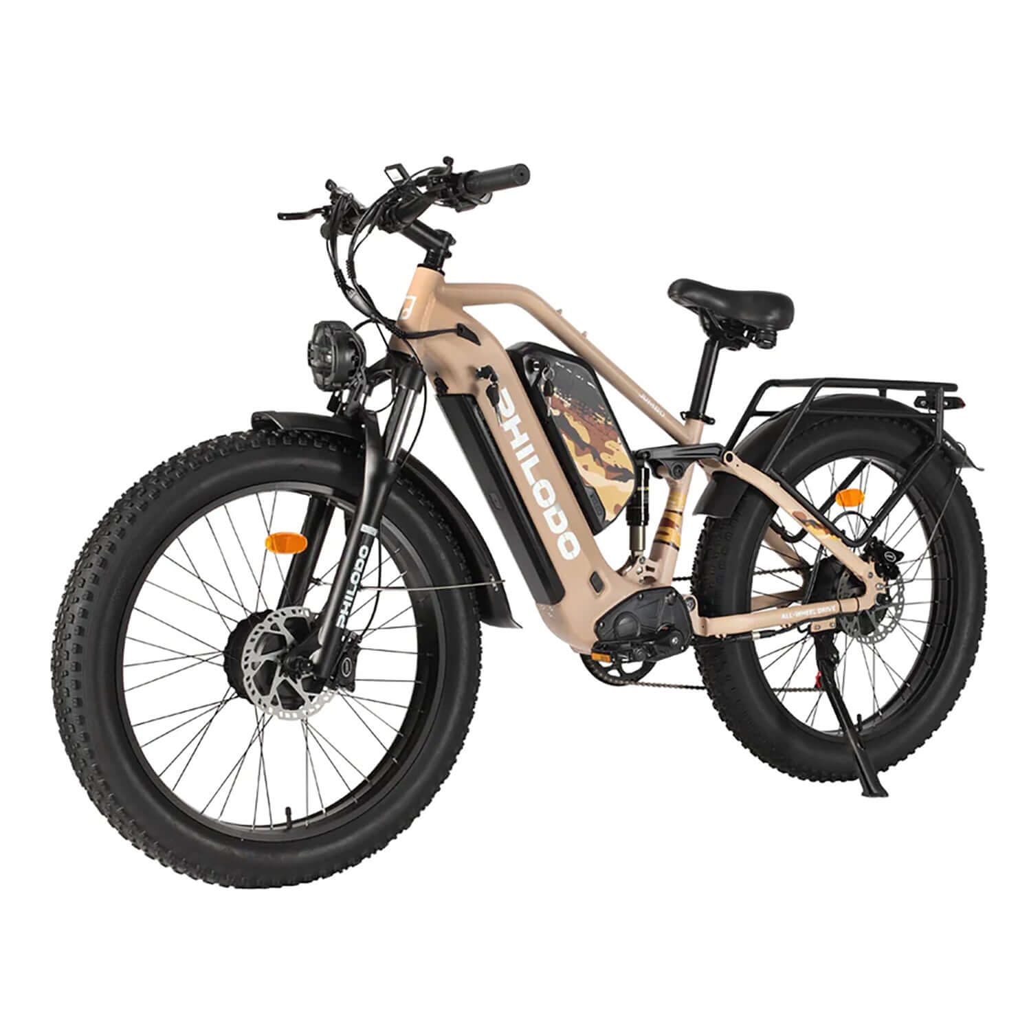 Philodo Jumbo Dual Motor-Dual Battery Full Suspension Electric Bike