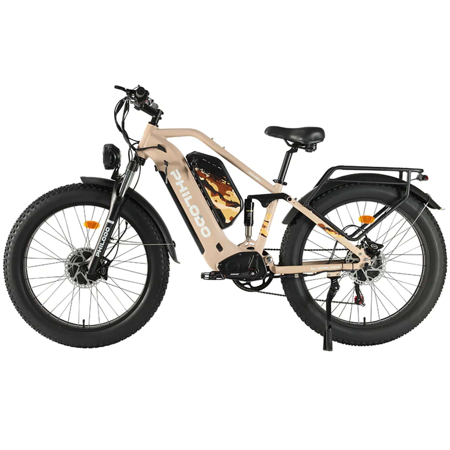 Philodo Jumbo Dual Motor-Dual Battery Full Suspension Electric Bike