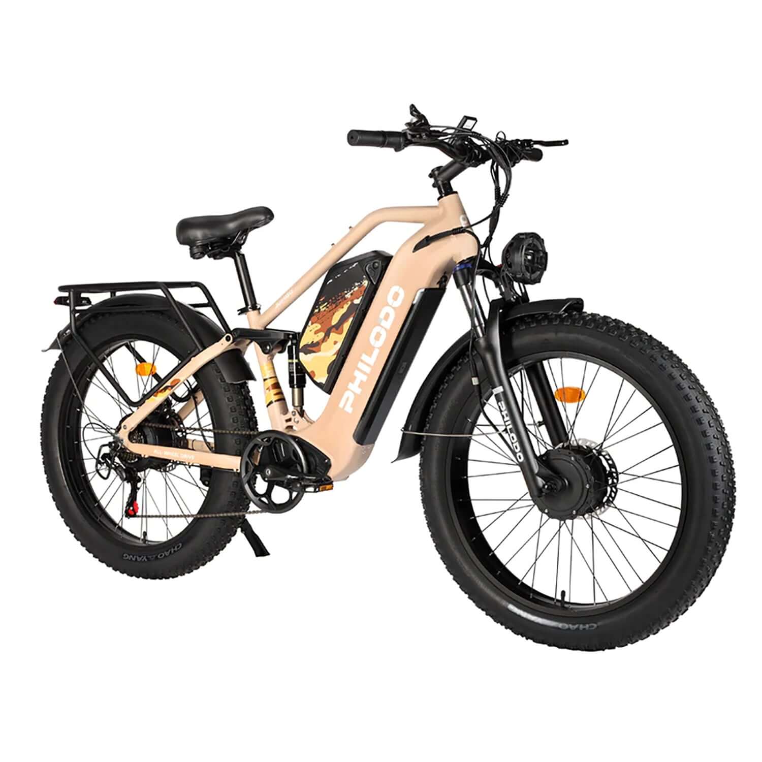 Philodo Jumbo Dual Motor-Dual Battery Full Suspension Electric Bike