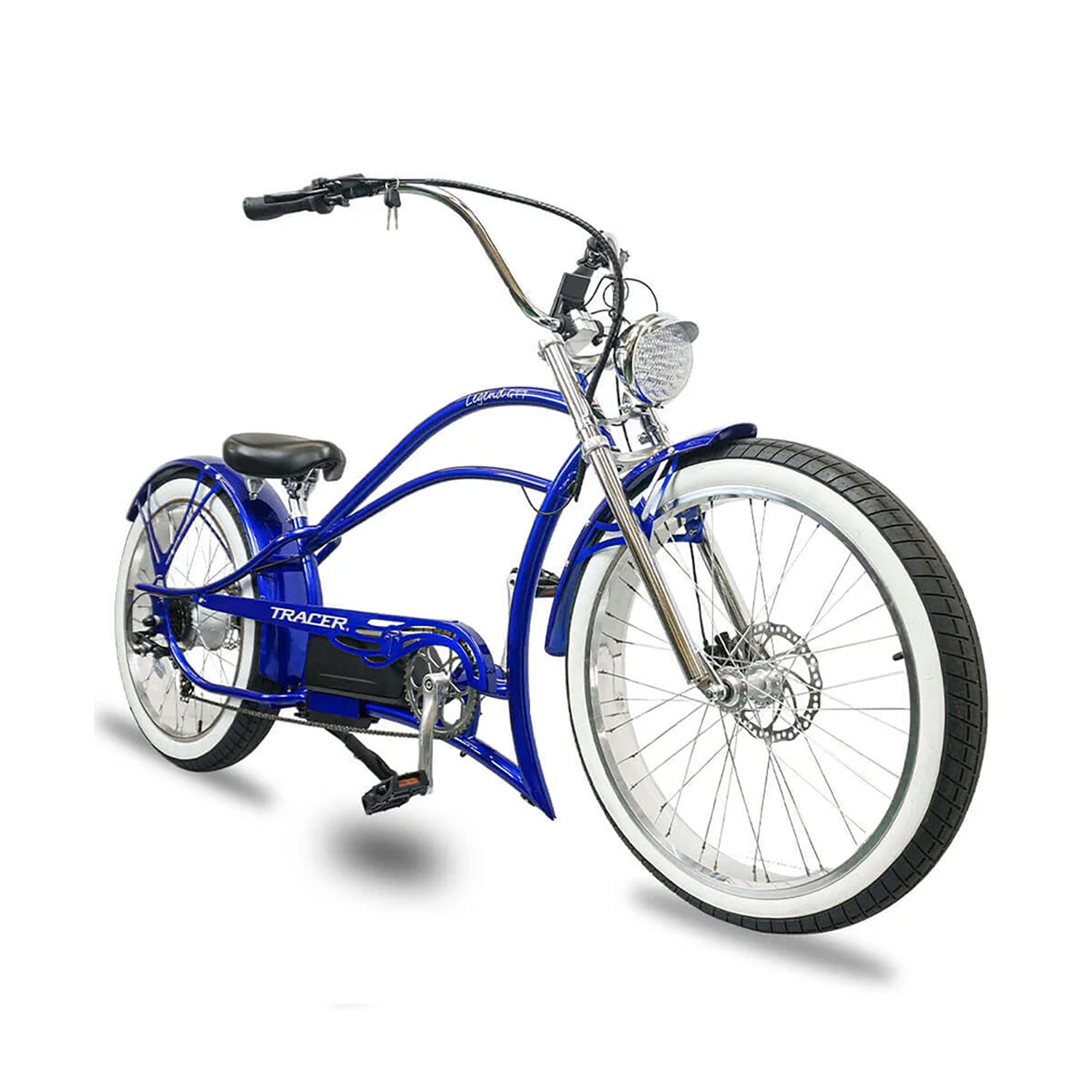 Tracer Legend GT7 Stretch Cruiser Chopper Electric Bike