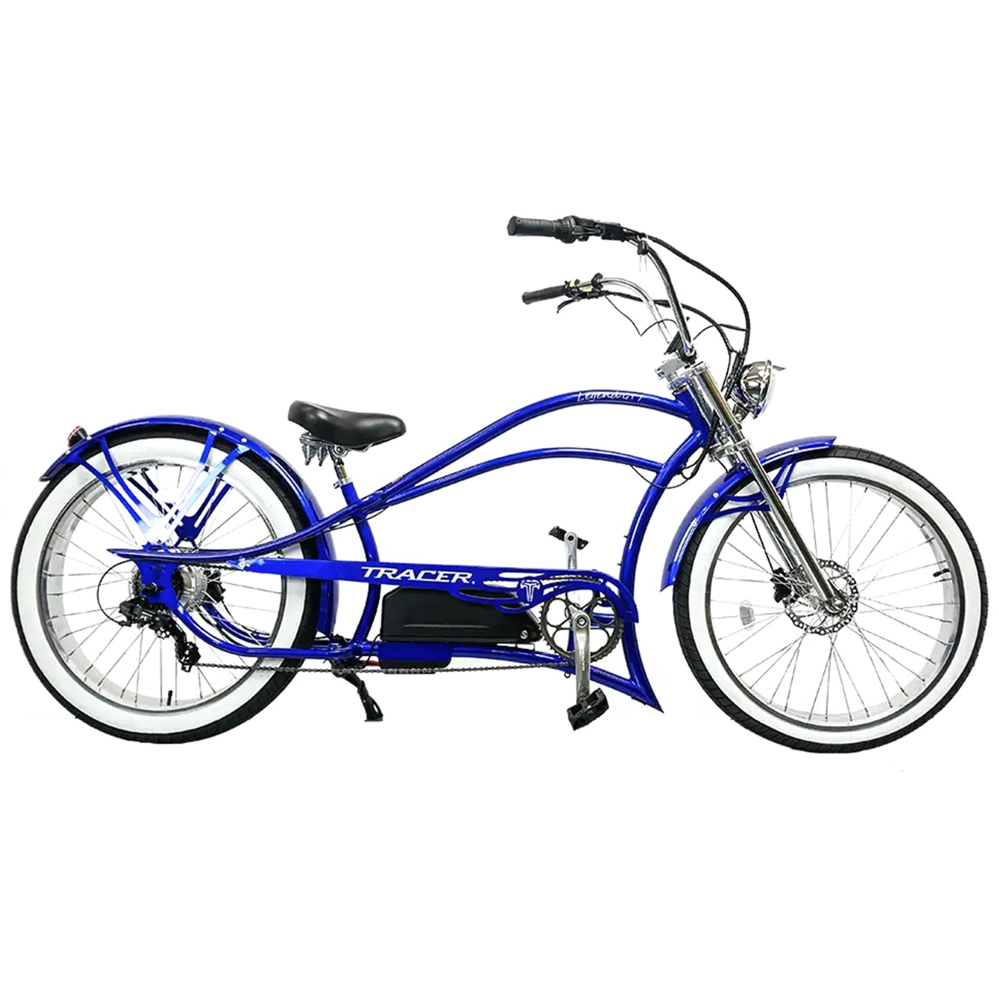 Tracer Legend GT7 Stretch Cruiser Chopper Electric Bike