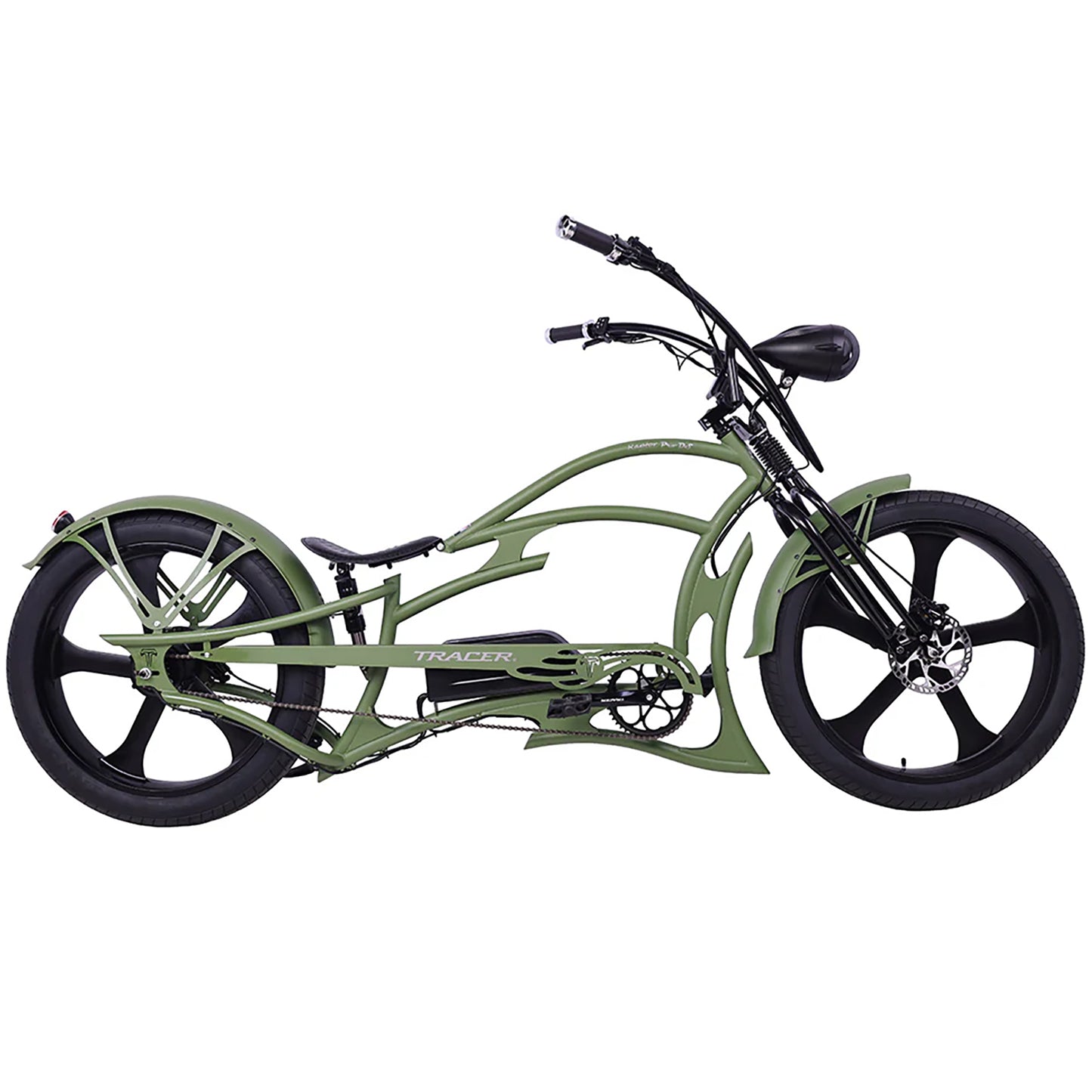 Tracer Raptor Pro DS Stretch Cruiser Electric Bike