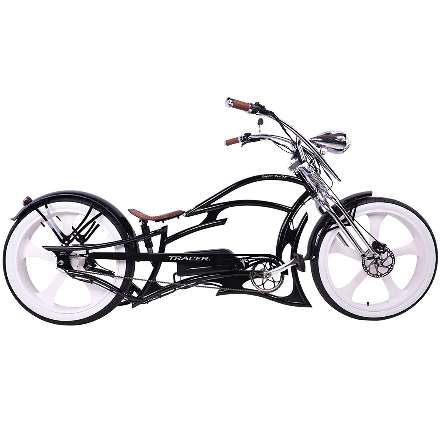 Tracer Raptor Pro DS Stretch Cruiser Electric Bike