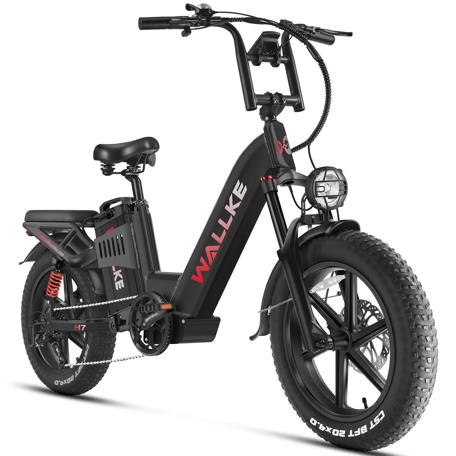 Wallke H7 Step-Thru Fat Tire Electric Bike