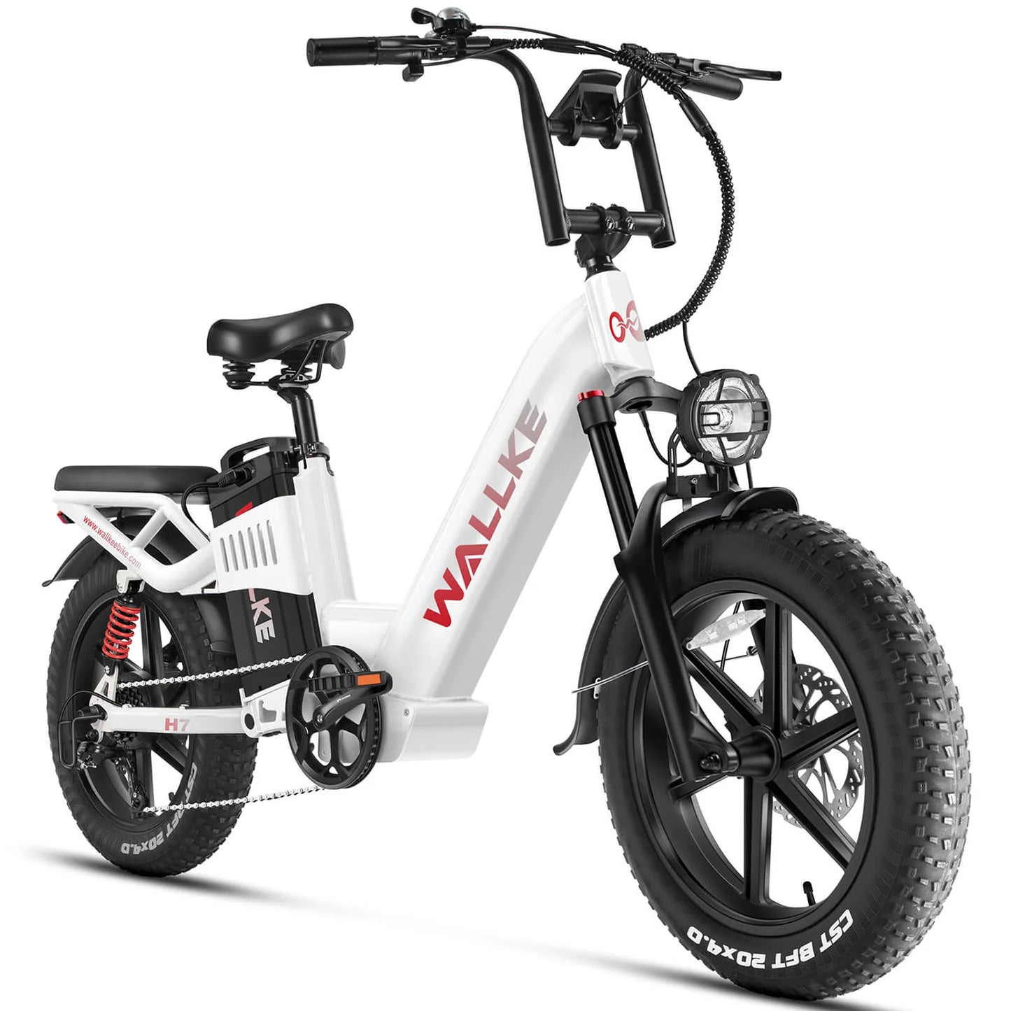 Wallke H7 Step-Thru Fat Tire Electric Bike