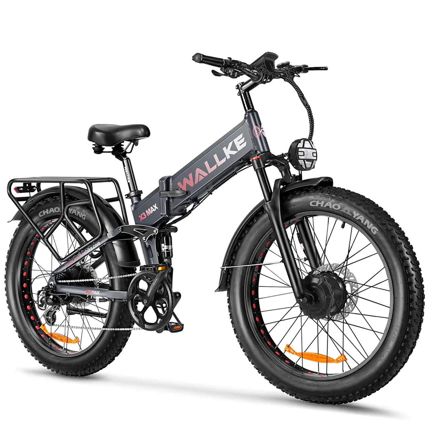 Wallke X3 Max Dual Motor Folding Fat Tire Electric Bike