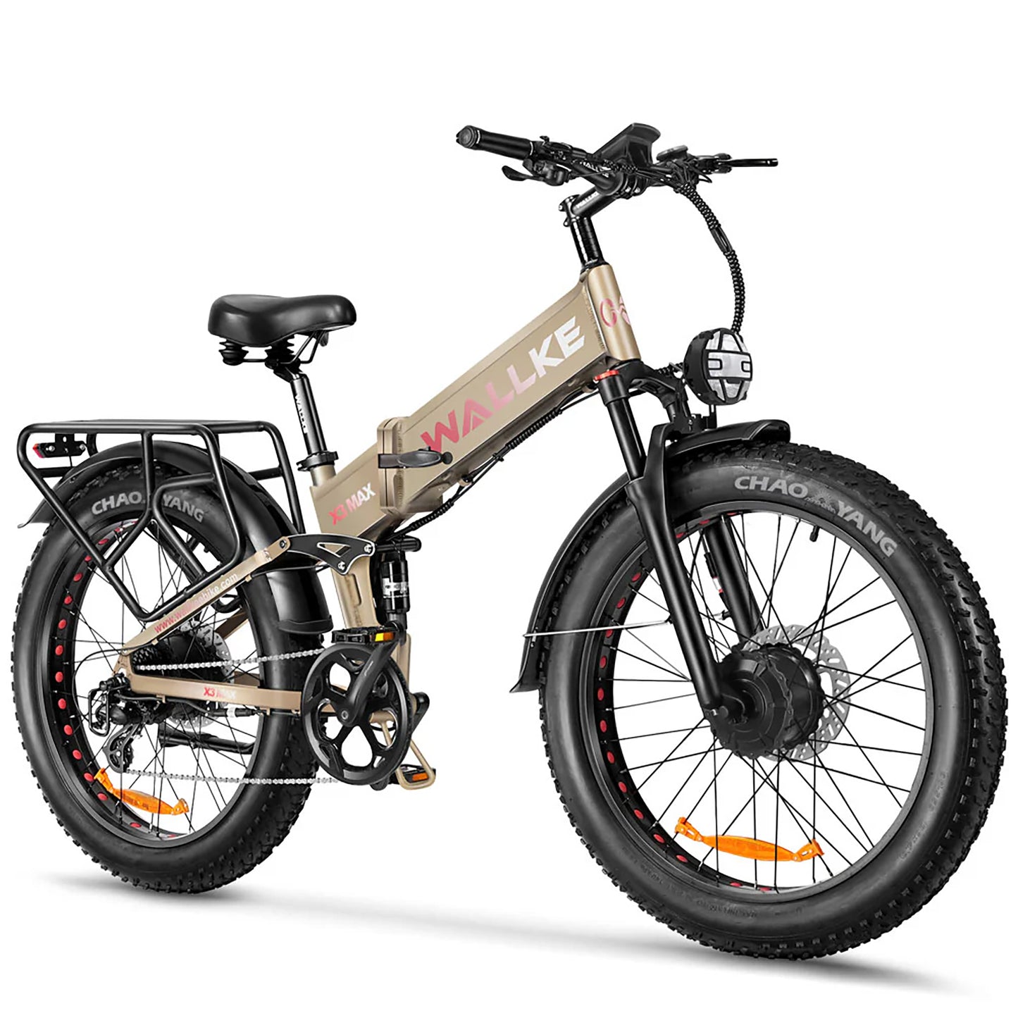 Wallke X3 Max Dual Motor Folding Fat Tire Electric Bike