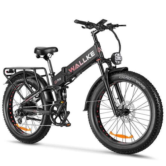 Wallke X3 Pro Single Motor Folding Fat Tire Electric Bike