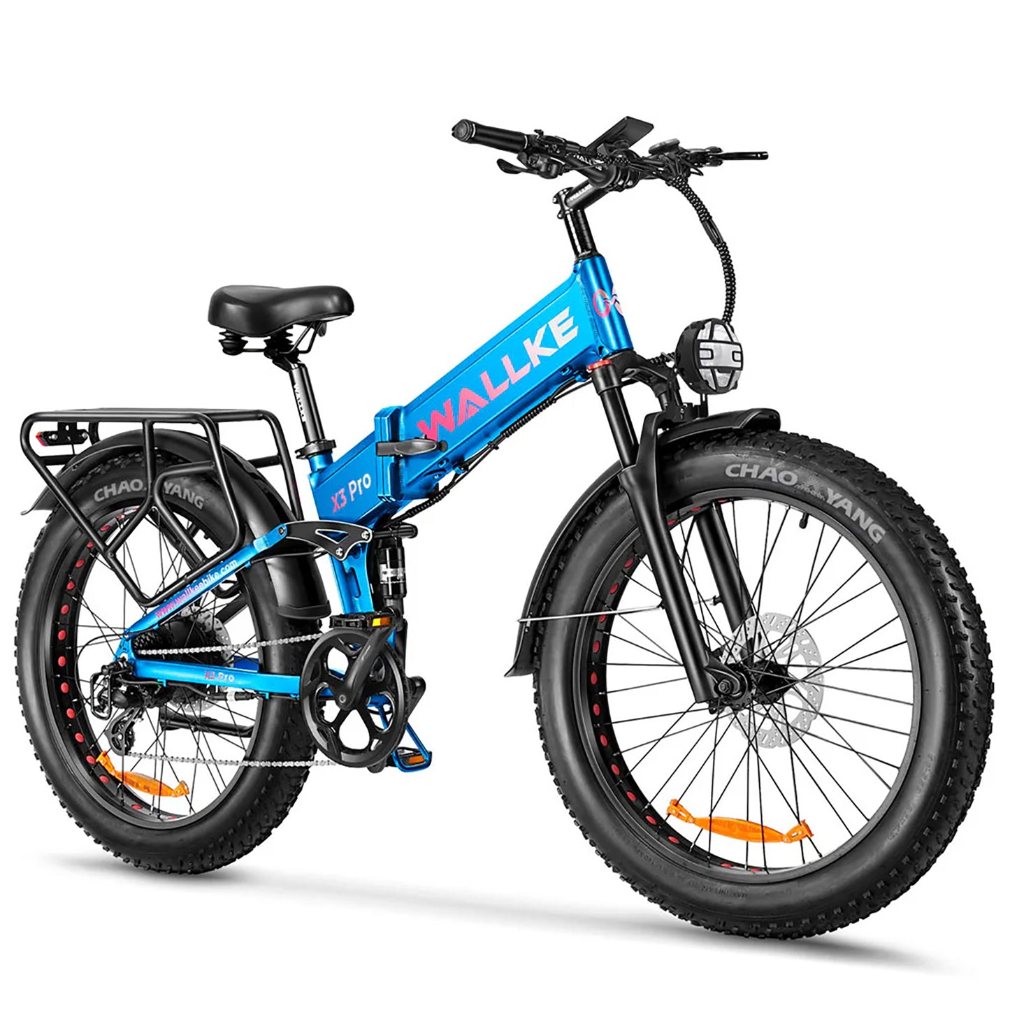 Wallke X3 Pro Single Motor Folding Fat Tire Electric Bike