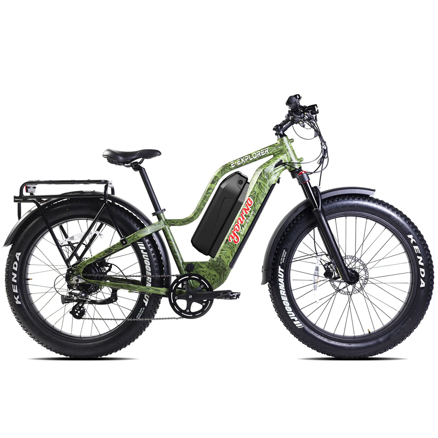 Young Electric E-Explorer 48V 1000W Electric Hunting Bike