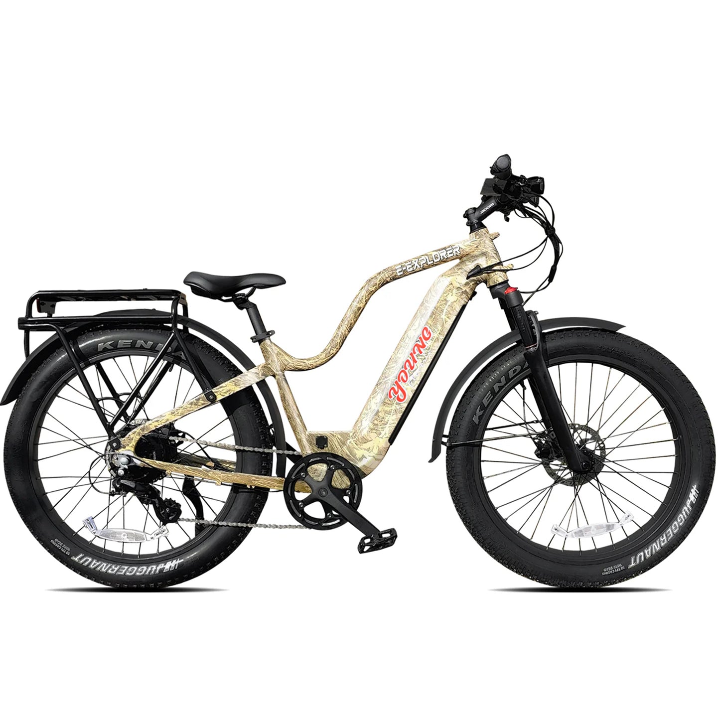 Young Electric E-Explorer 48V 1000W Electric Hunting Bike