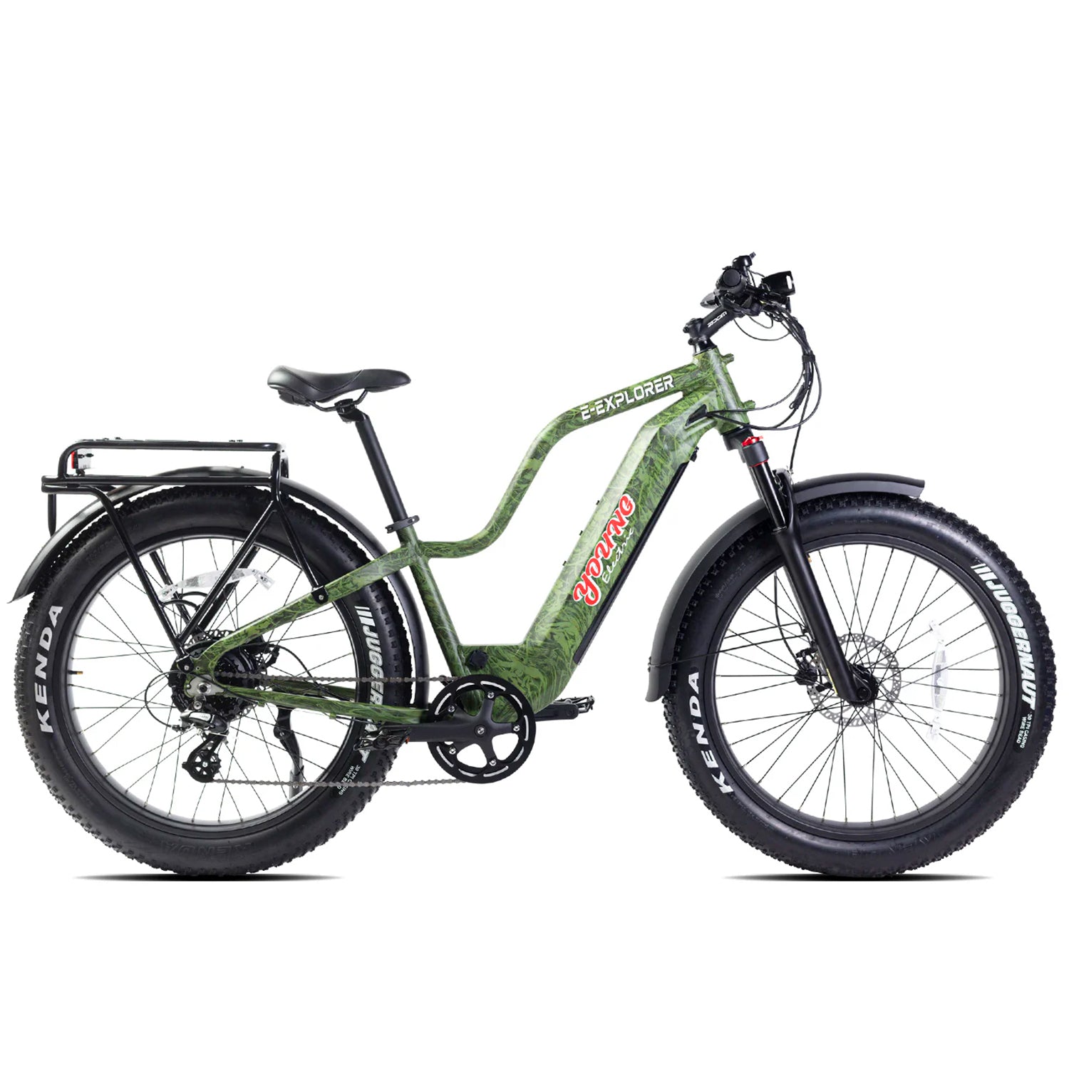 Young Electric E-Explorer 48V 1000W Electric Hunting Bike